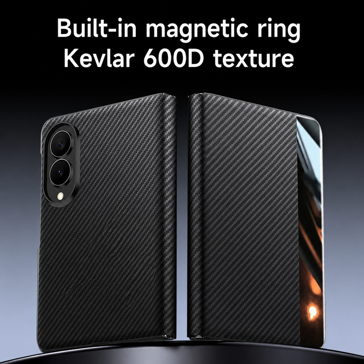 Carbon Fiber Leather MagSafe Case