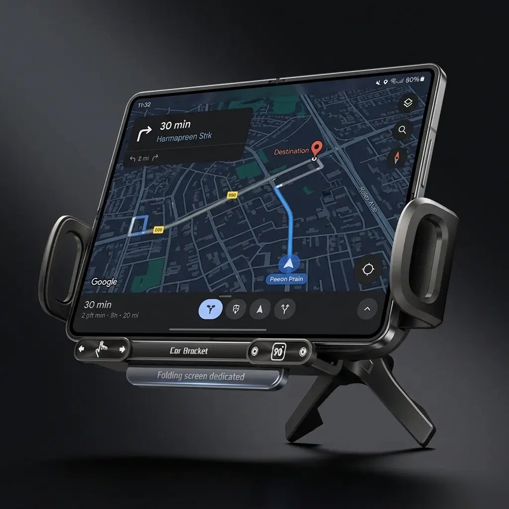 FoldDriva - 360° Rotating Wireless Car Mount