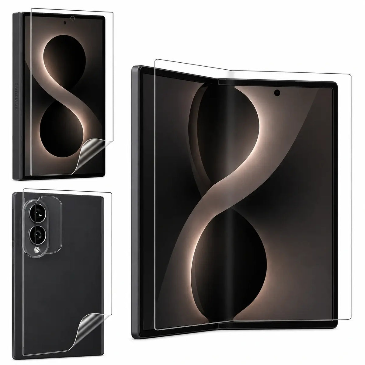 3-in-1 Screen Protector Set for Samsung Galaxy Z Fold 8 Series