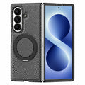 Carbon Fiber MagSafe Ring Stand Case For Galaxy Z Fold