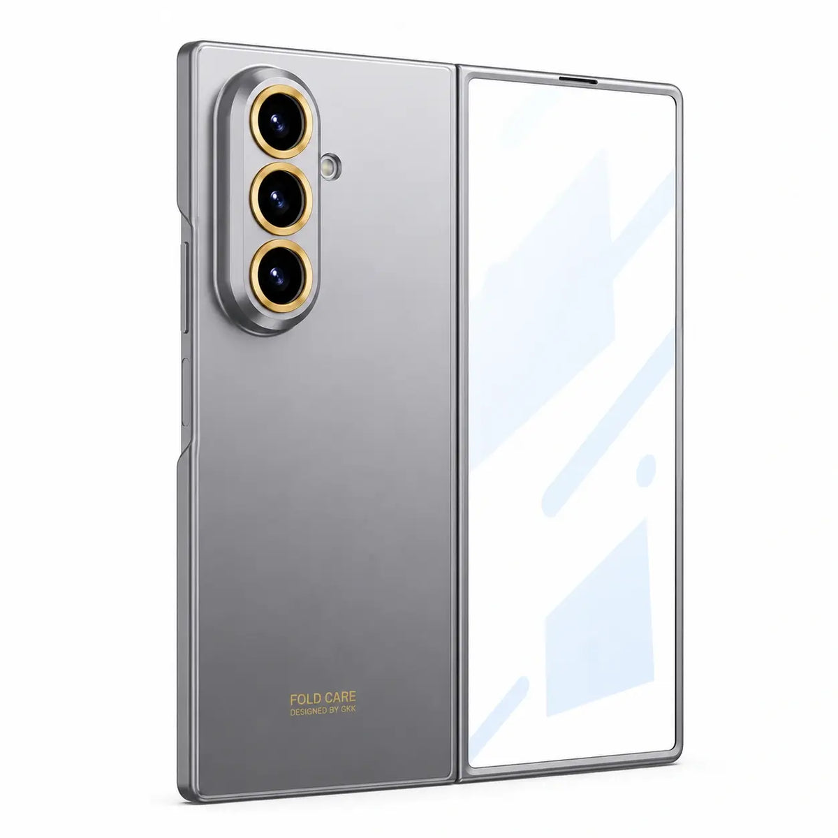 Ultra Slim Matte Case with Front Glass For Galaxy Z Fold