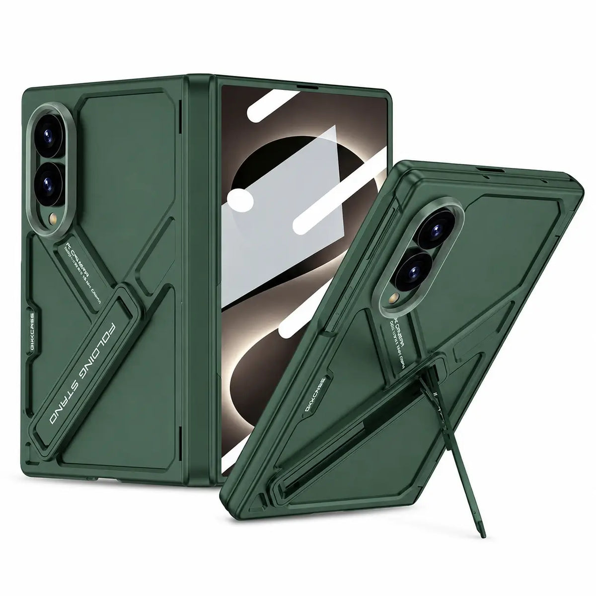 Armor Stand Case with Glass For Galaxy Z Fold 8
