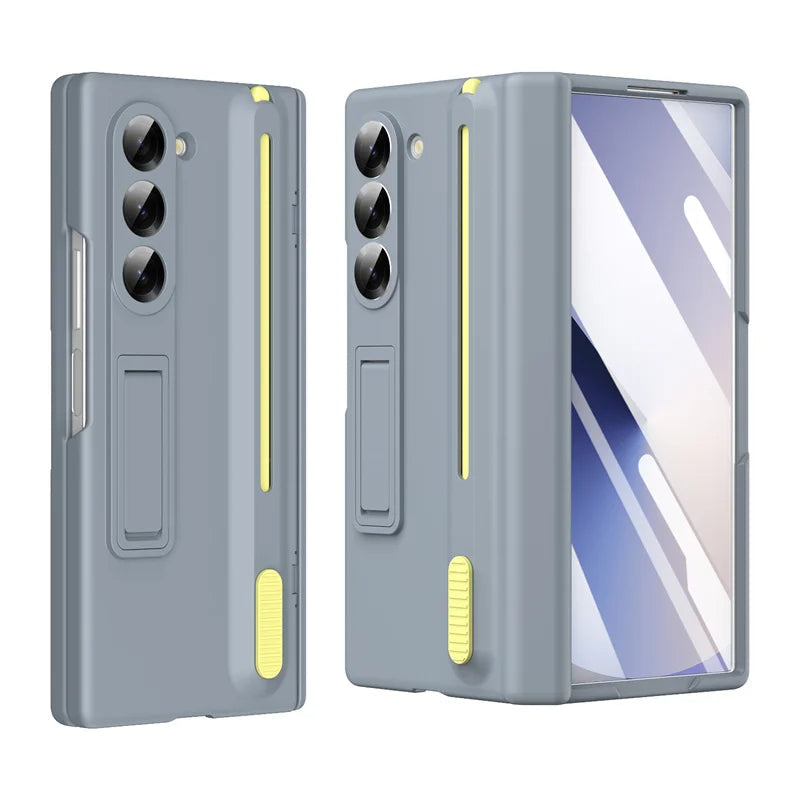 Magnetic Hinge Case with S Pen Slot
