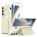 Wallet Stand Shield with Pen Slot & Screen Protection For Galaxy Z Fold