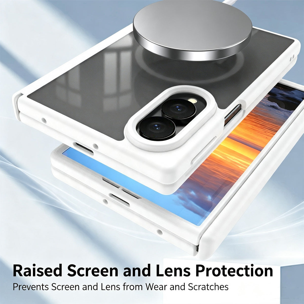 Luxury Magnetic Center Axis Case for Samsung Galaxy Z Fold 8 Ultra / Z Fold 7