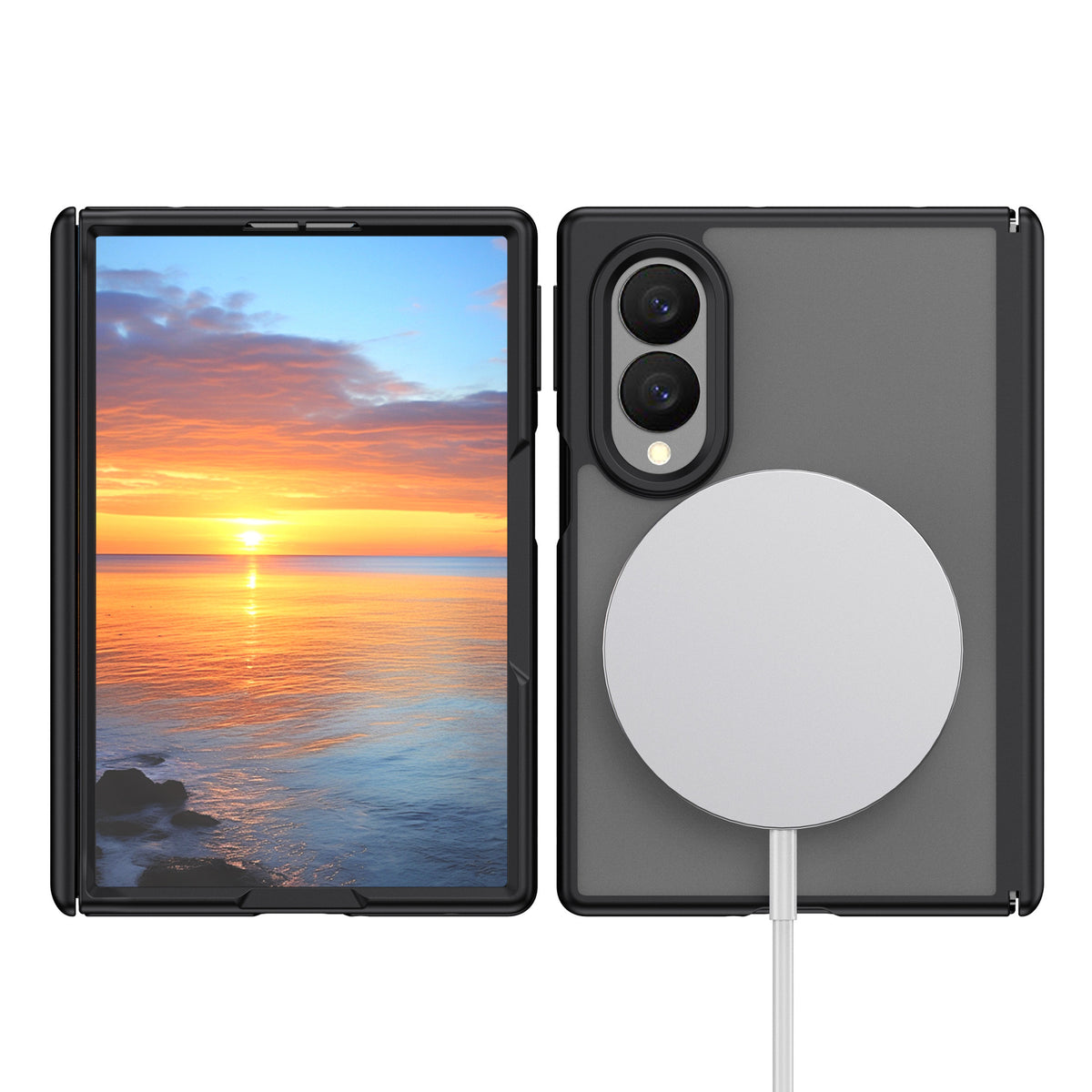 Luxury Magnetic Center Axis Case for Samsung Galaxy Z Fold 8 Ultra / Z Fold 7