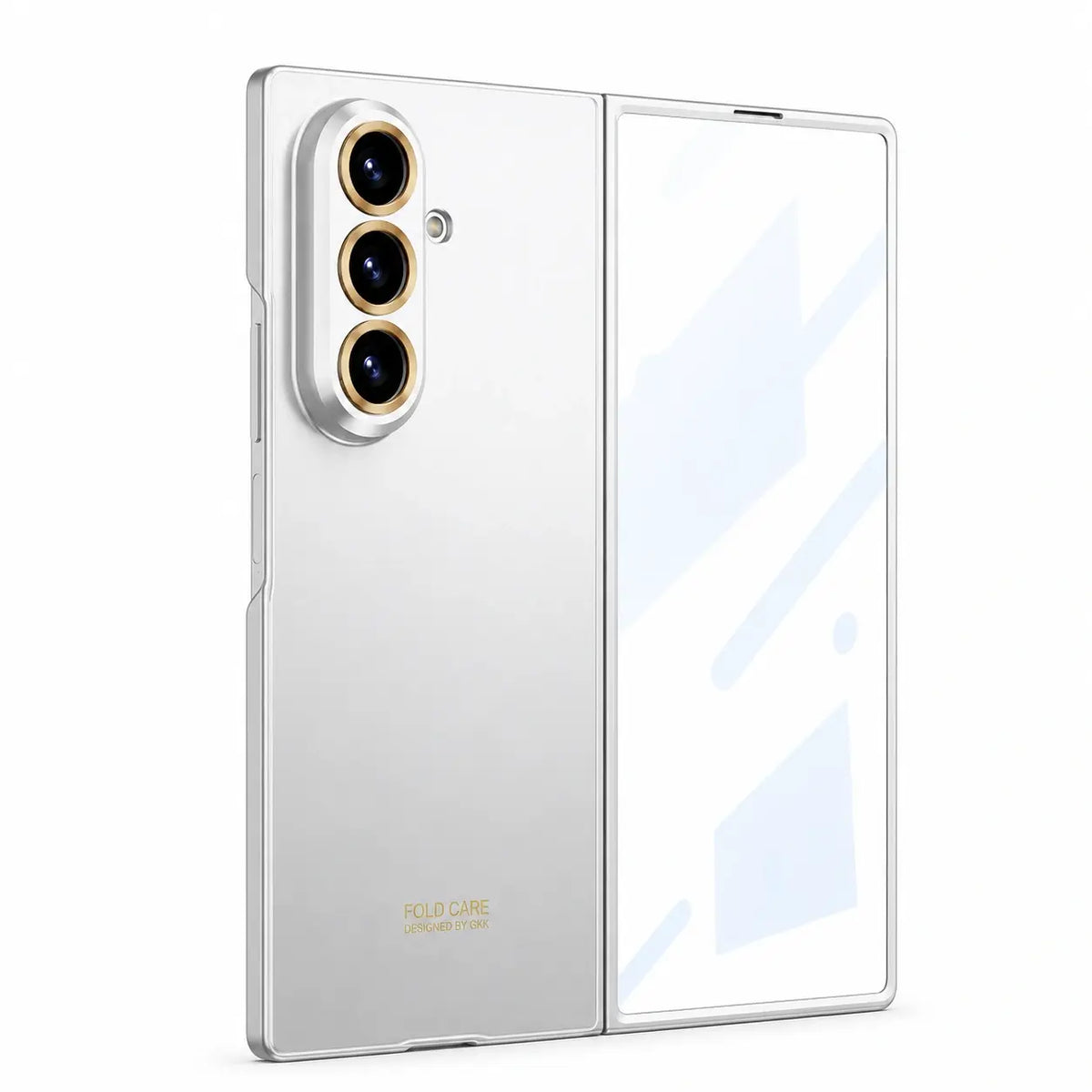 Ultra Slim Matte Case with Front Glass For Galaxy Z Fold