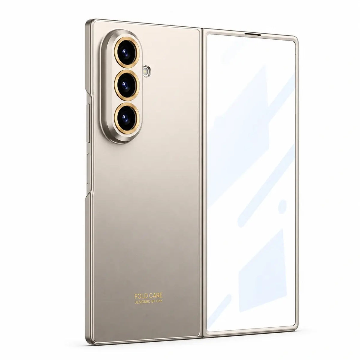 Ultra Slim Matte Case with Front Glass For Galaxy Z Fold